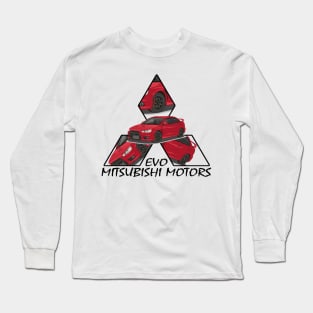 Mitsubishi Lancer EVO X Long Sleeve T-Shirt